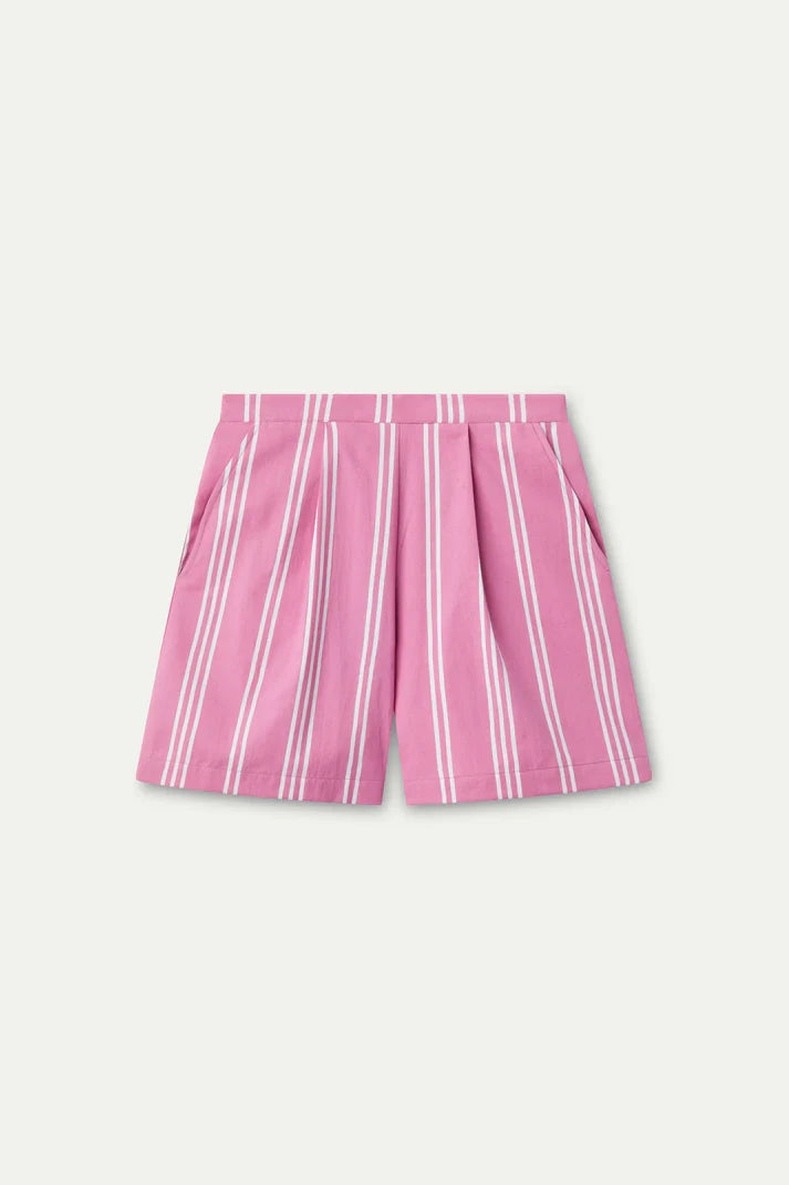 Striped Pull On Shorts