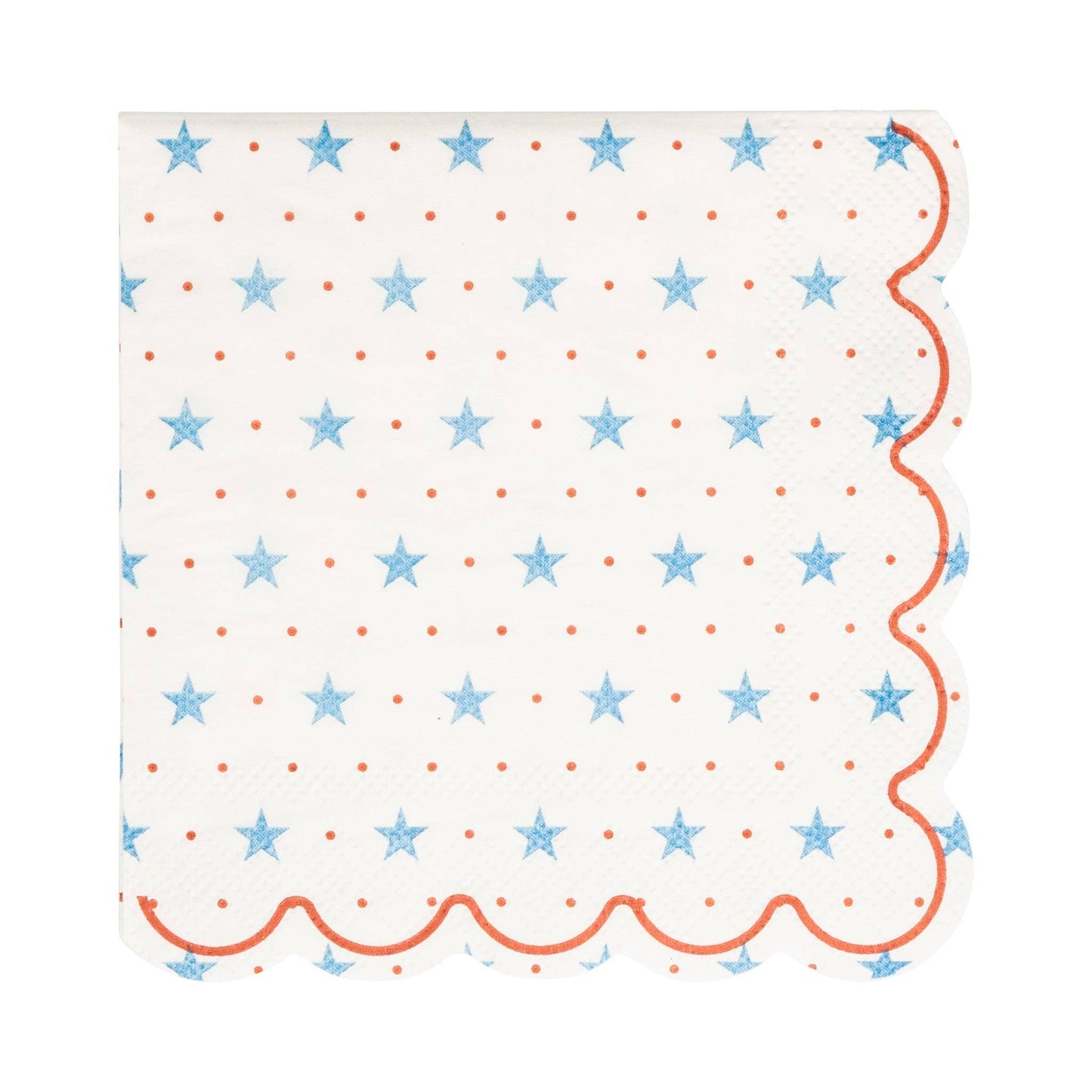 HAM1138 - Hamptons Petite Stars Cocktail Paper Napkin