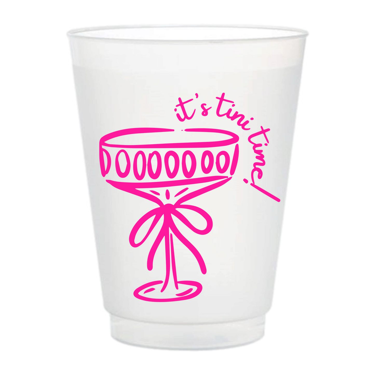 It's Tini Time Frosted Cups