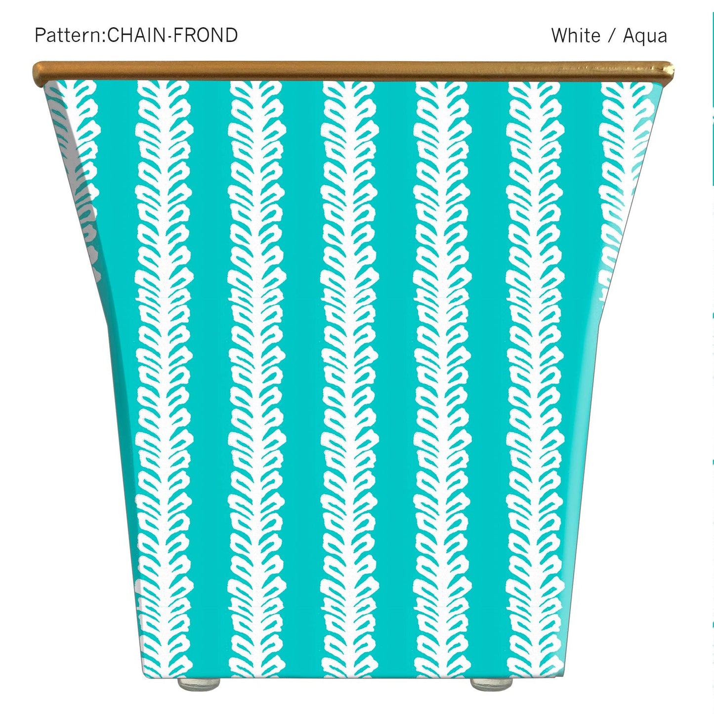 Chain Frond Cachepot Candle