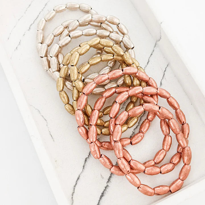 Brass Bracelets - Set of 3