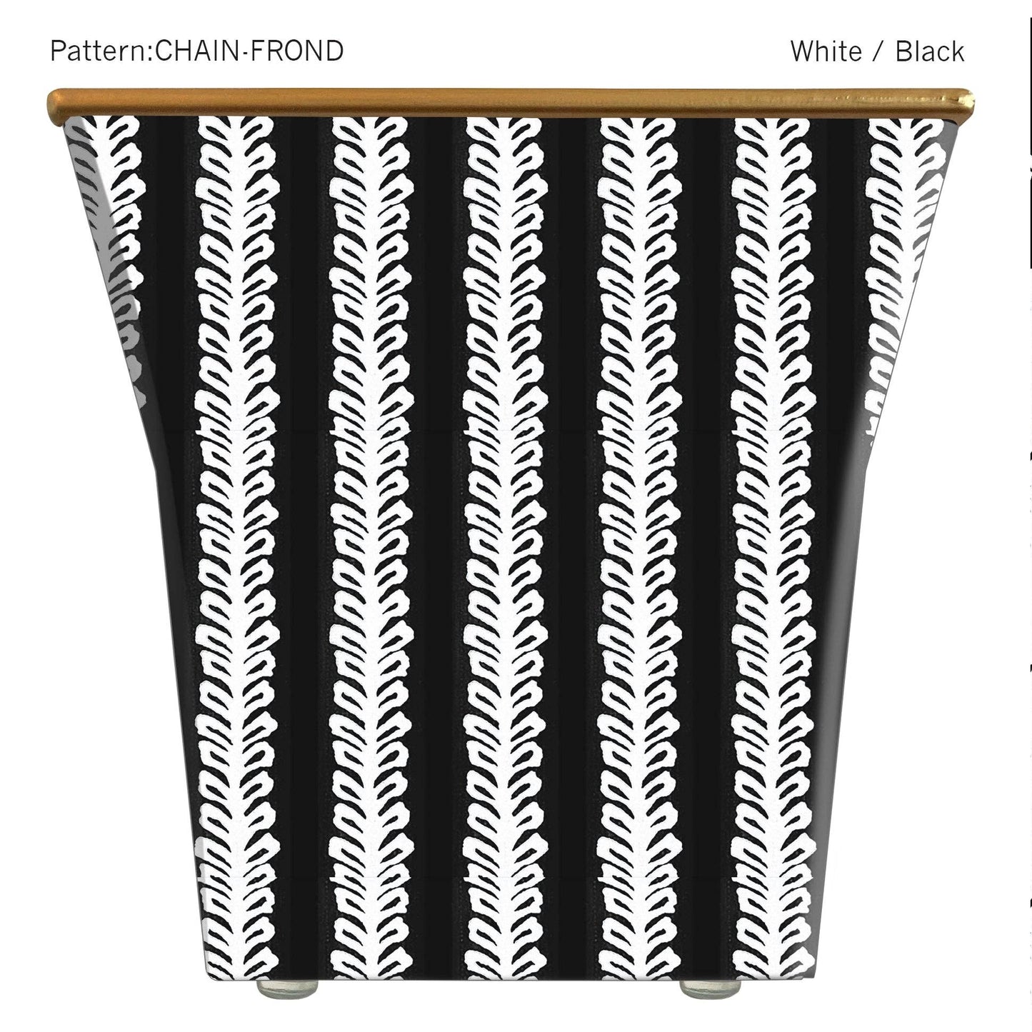 Chain Frond Cachepot Candle