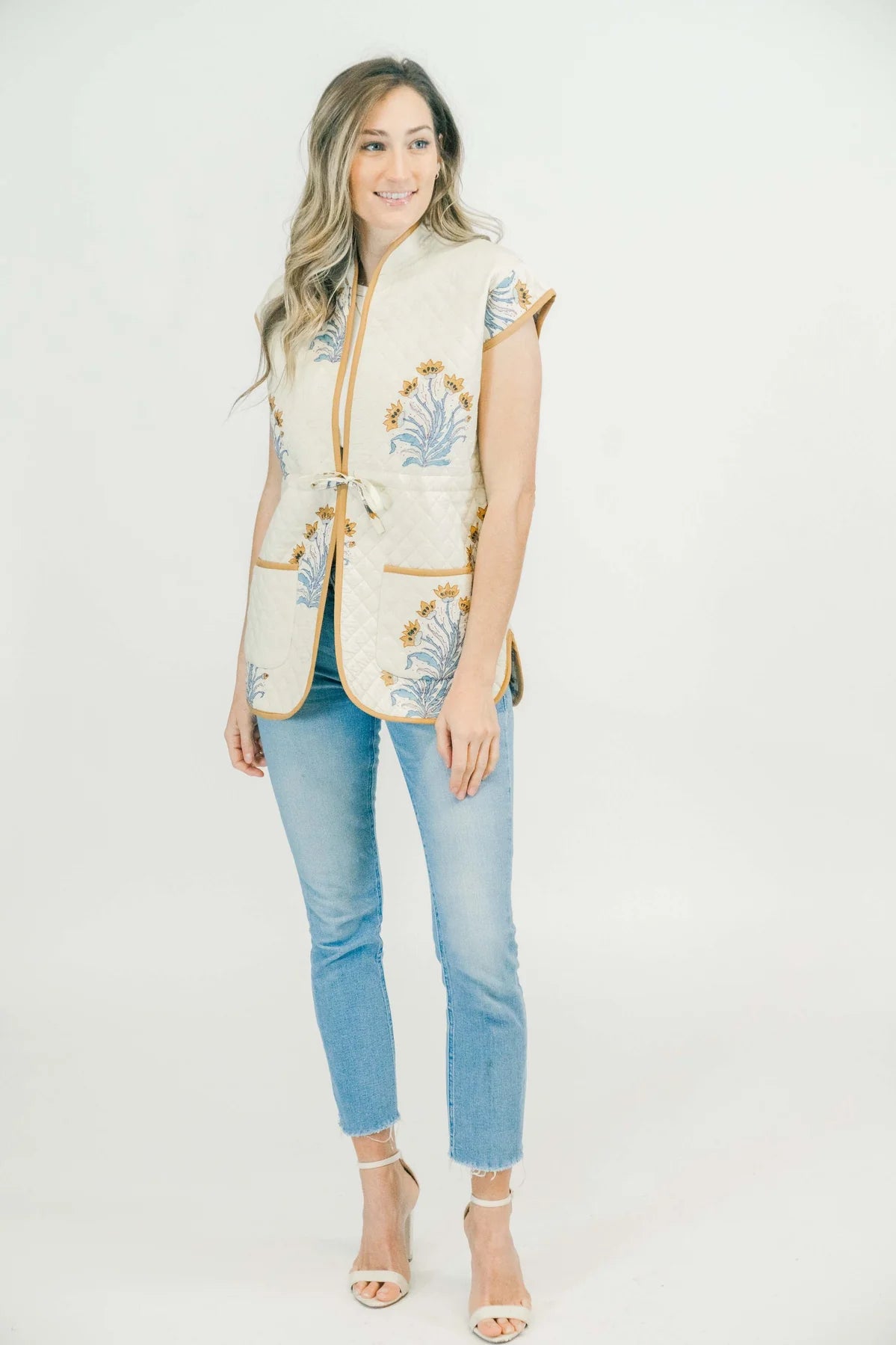 Brynn Vest in Willow
