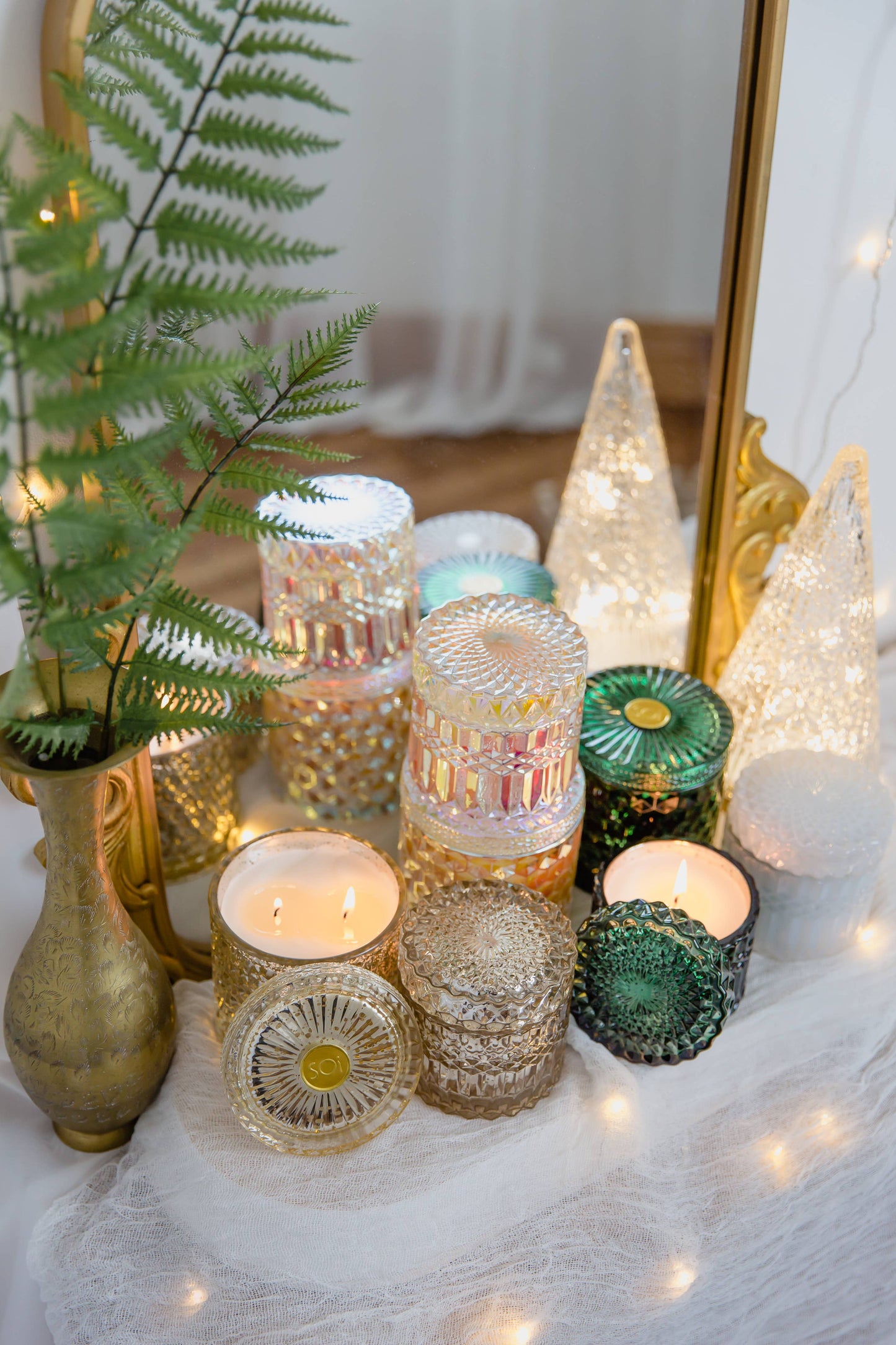 SOi Pumpkin Chai 15oz Shimmer Candle 2 wick