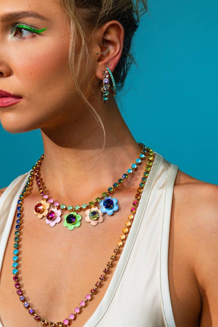 Trina Necklace - Antique Gold Plated