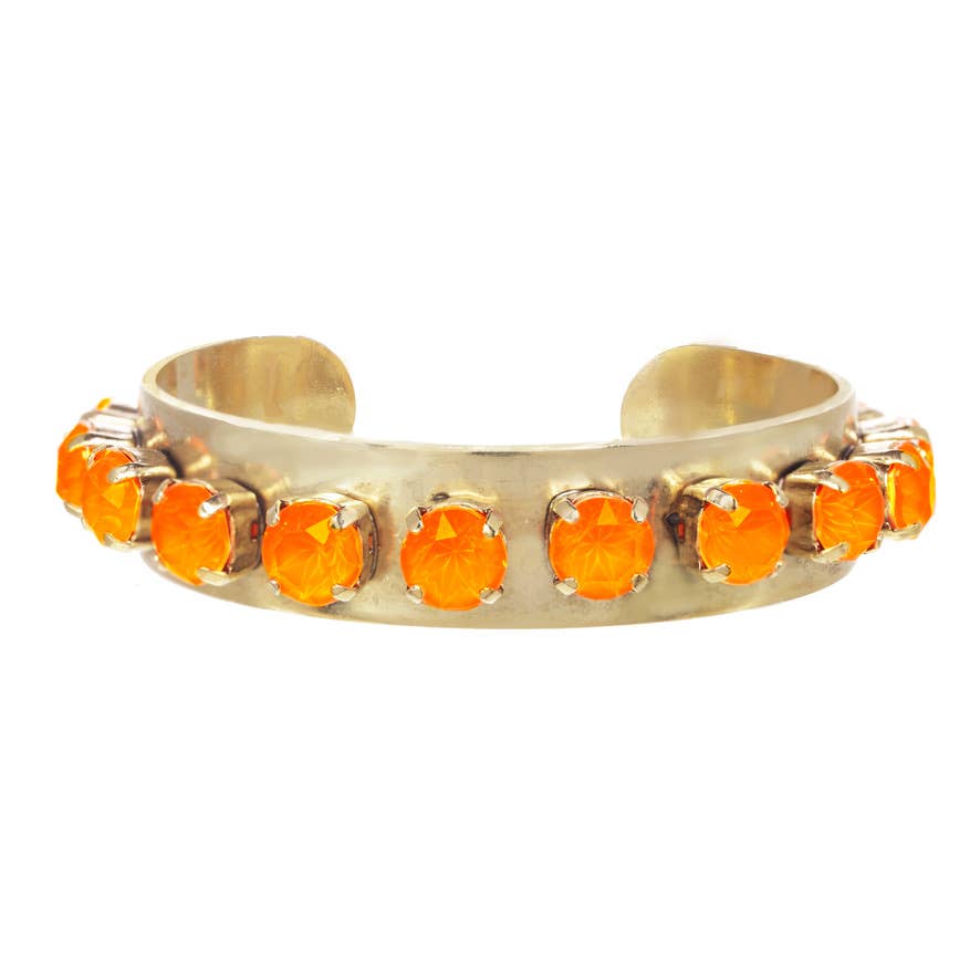 Nyon Antique Gold Cuff