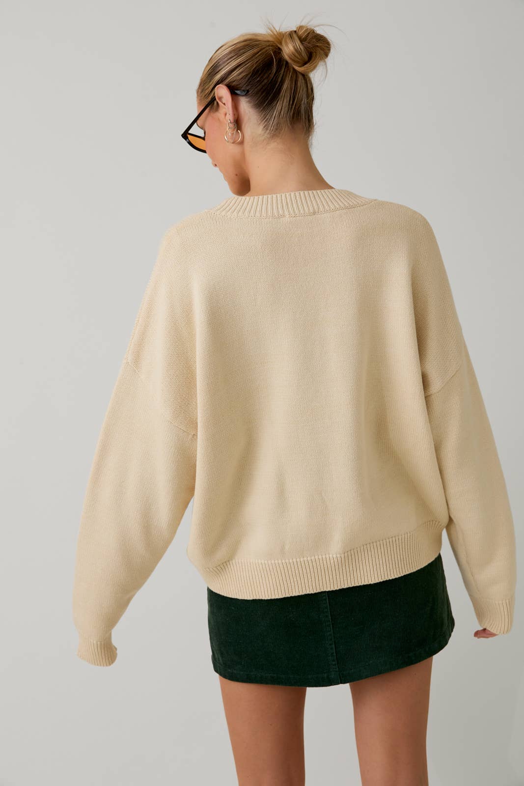 Lazy Sunday Club Knit Sweatshirt