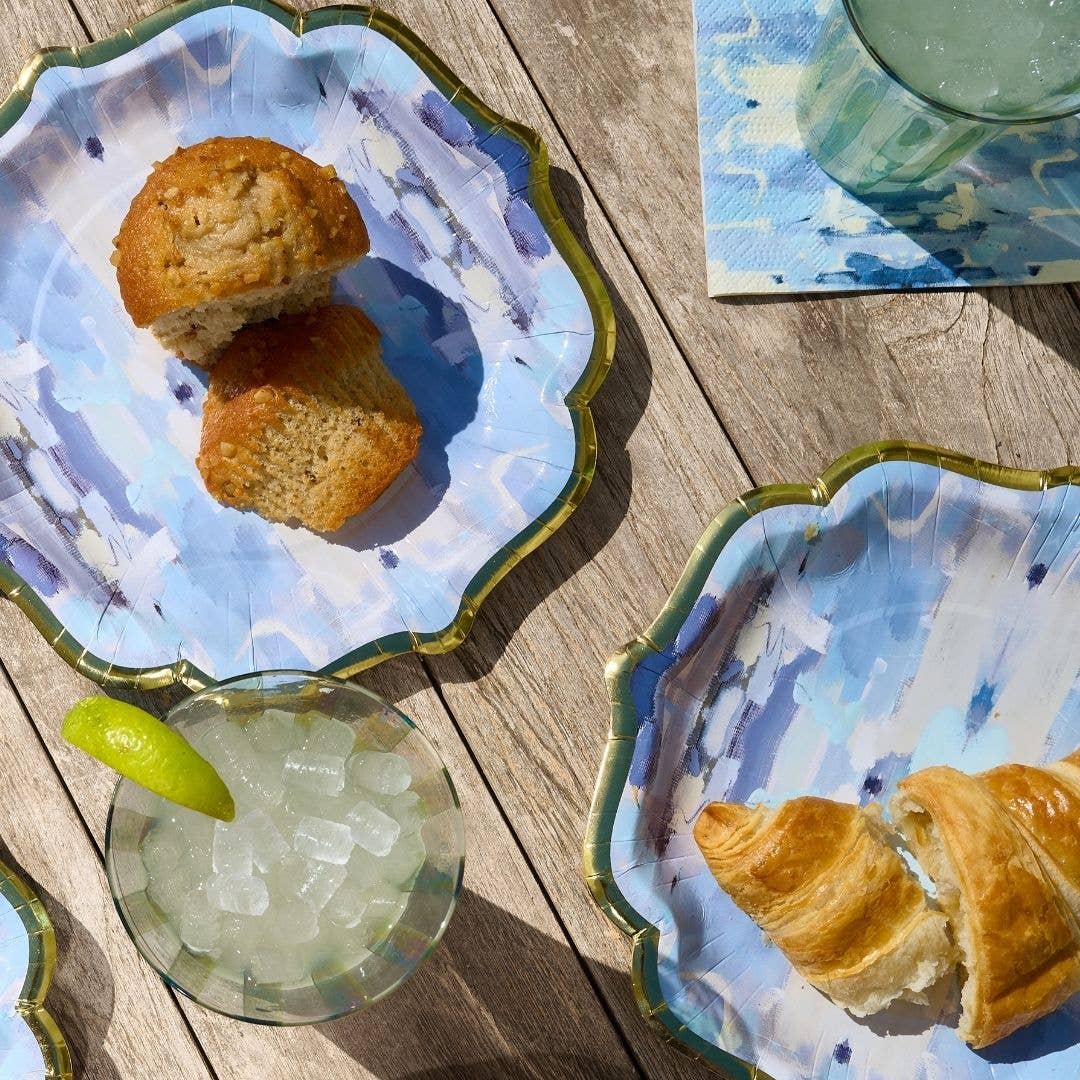 Ocean Breeze Cocktail Plates