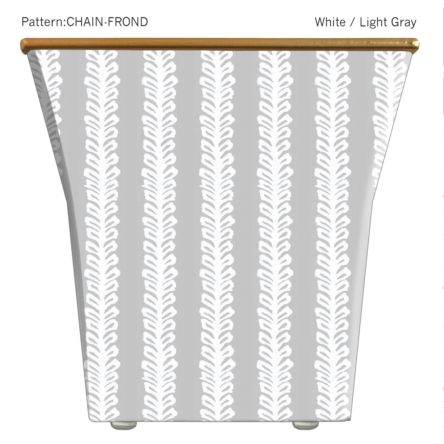 Chain Frond Cachepot Candle