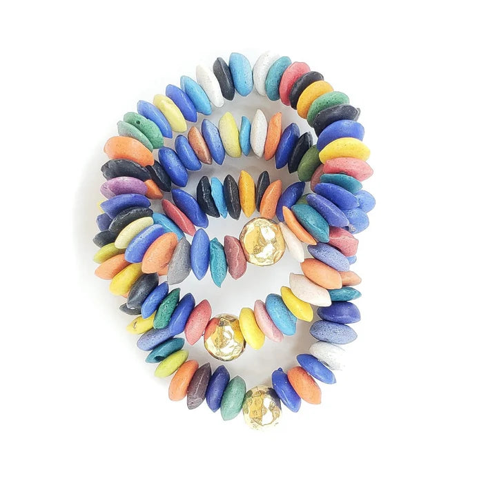 Heishi Clay Bracelets