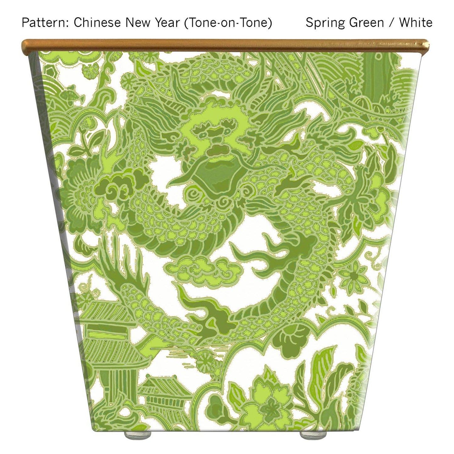 Chinese New Year (Tone-on-Tone) Cachepot Candle