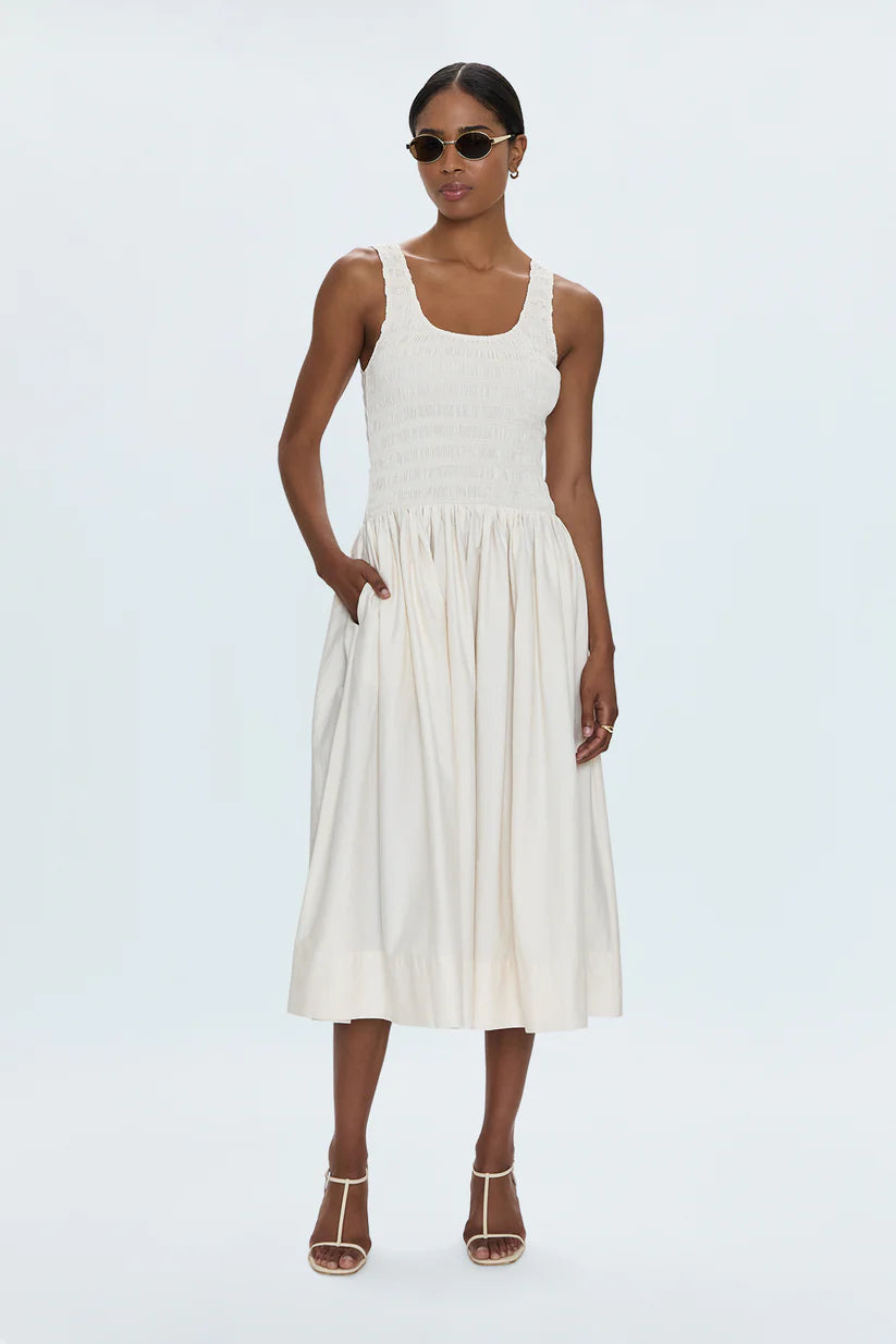 Alessia Dress in Shell