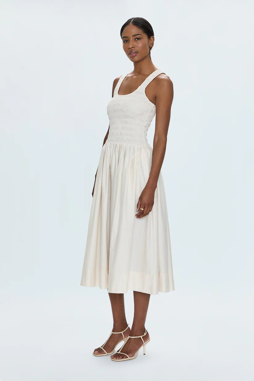 Alessia Dress in Shell
