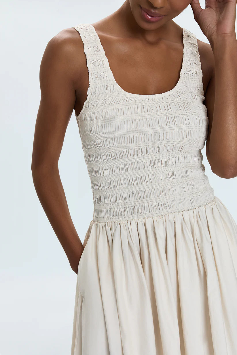 Alessia Dress in Shell