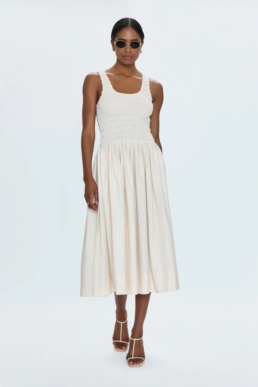 Alessia Dress in Shell