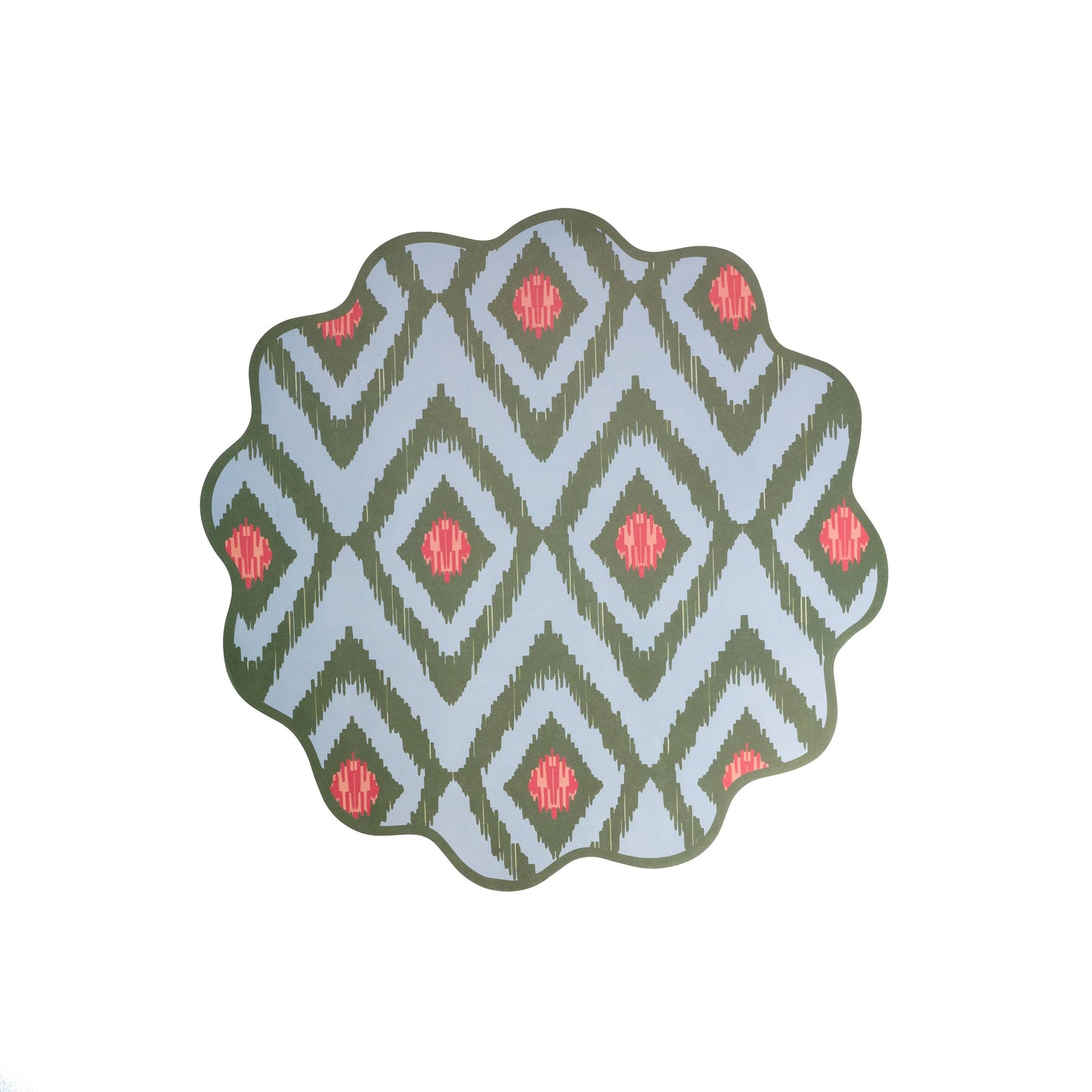 Bold Ikat Paper Placemats