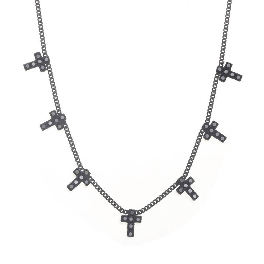 Multi Cross Necklace