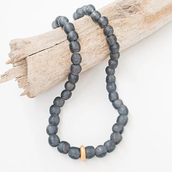 Glass Washer Necklace