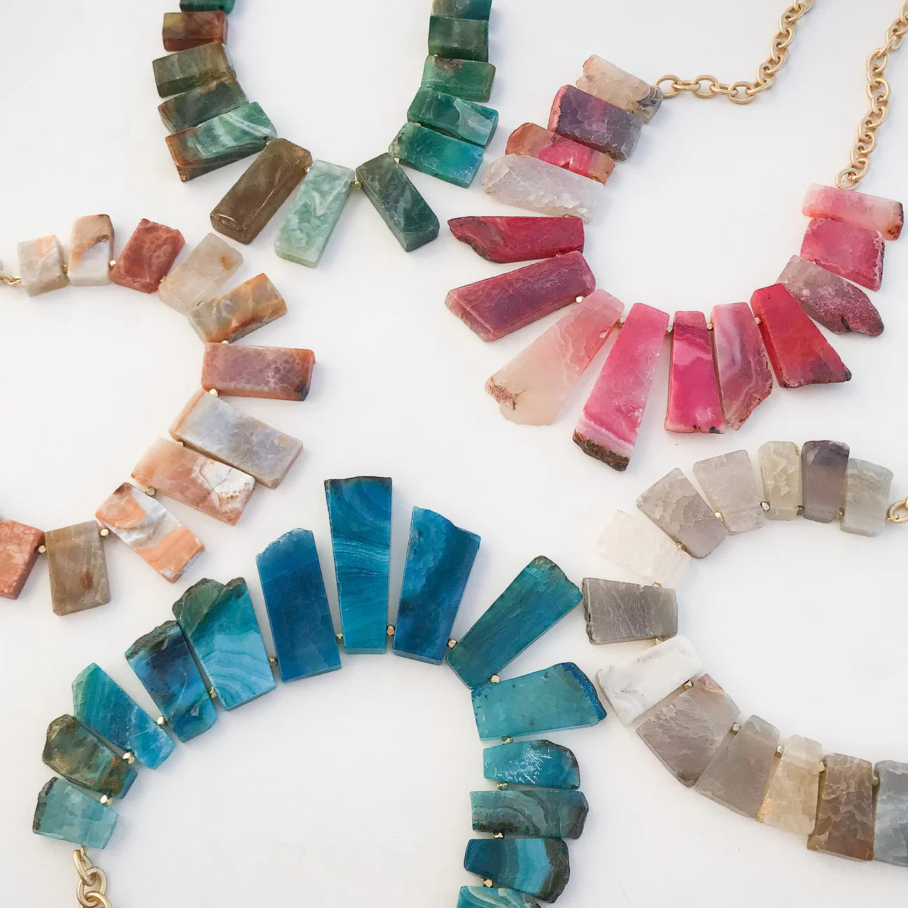The Athena Gemstone Necklace