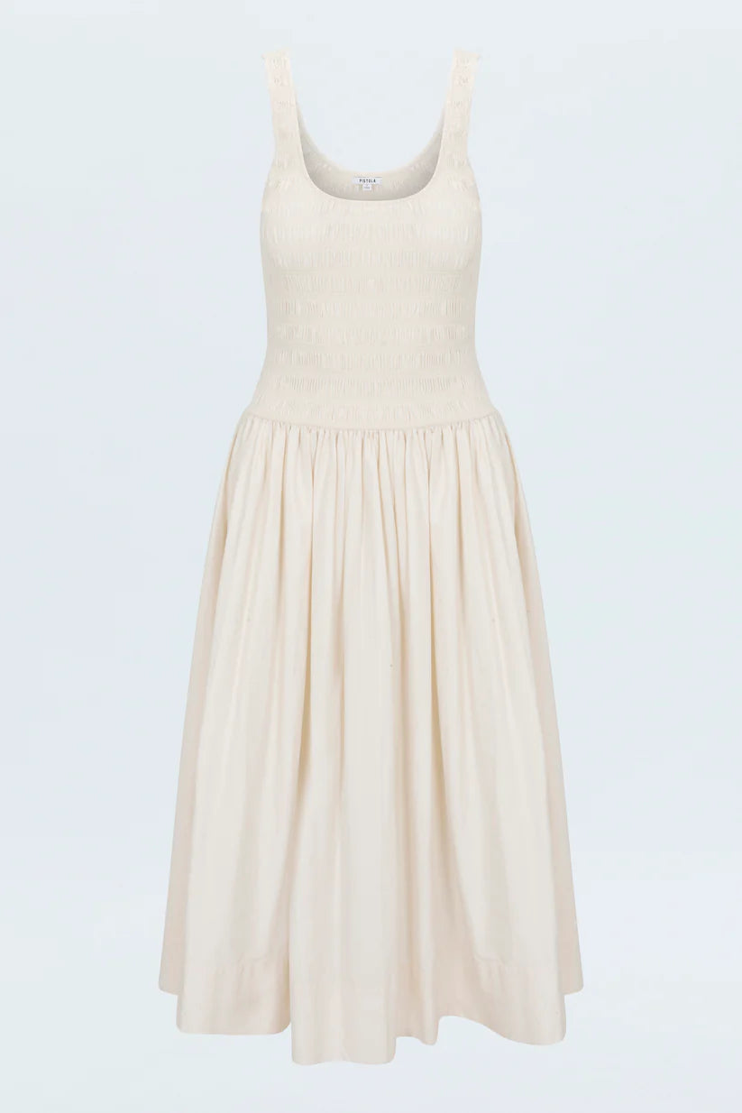 Alessia Dress in Shell