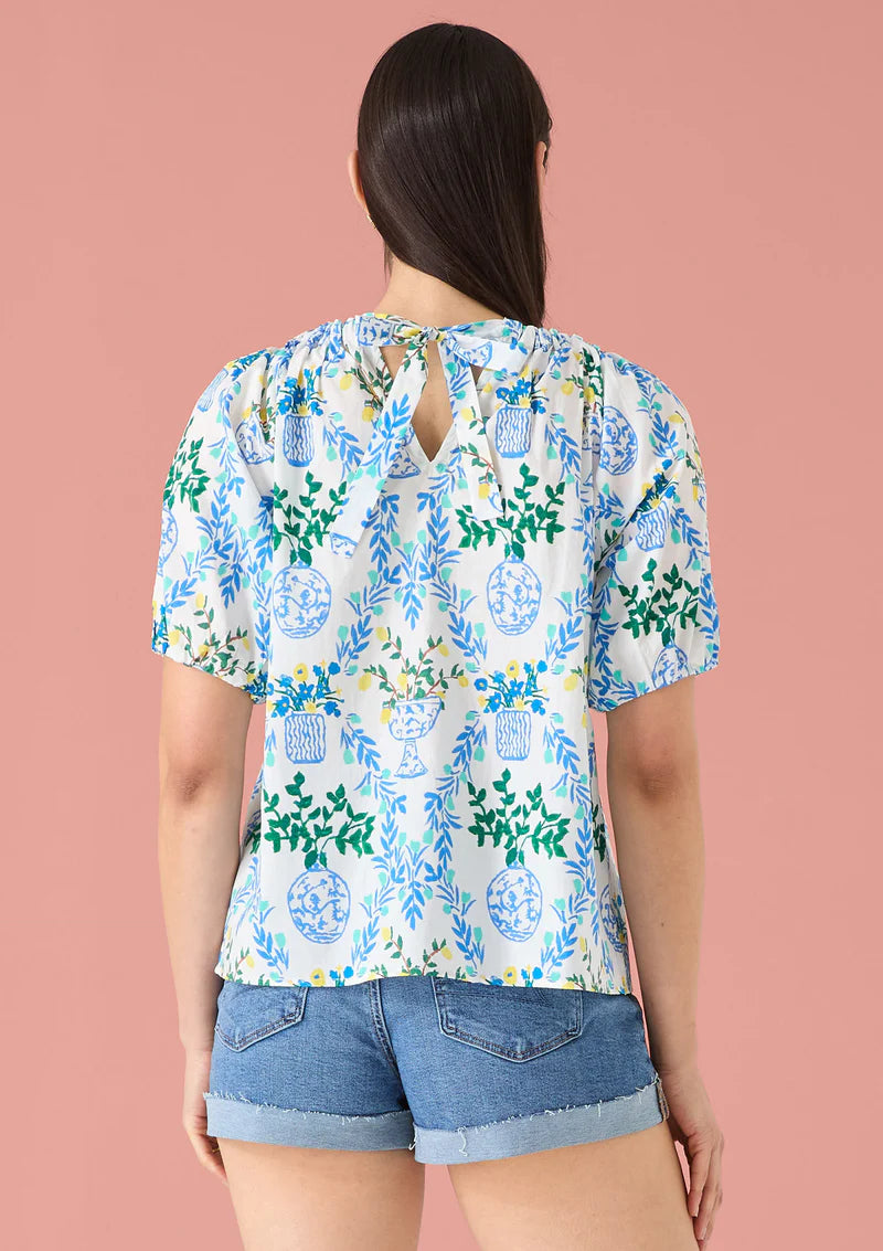 Ava Top in Lemon
