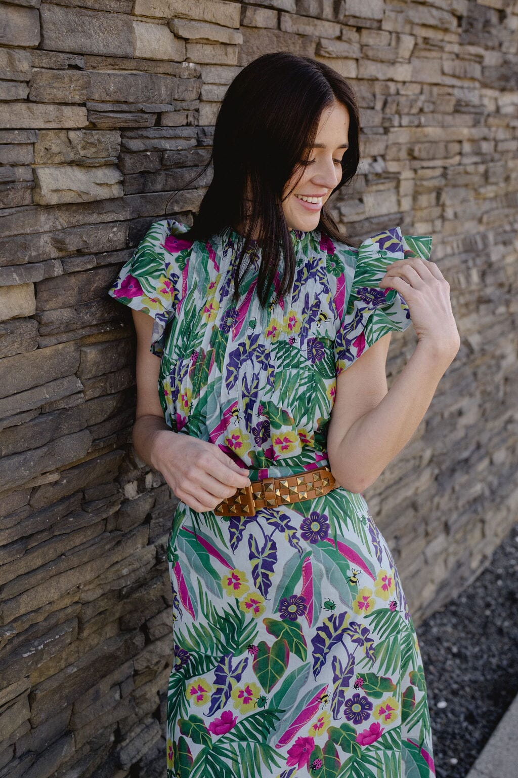 Eloise Top in Garden Party
