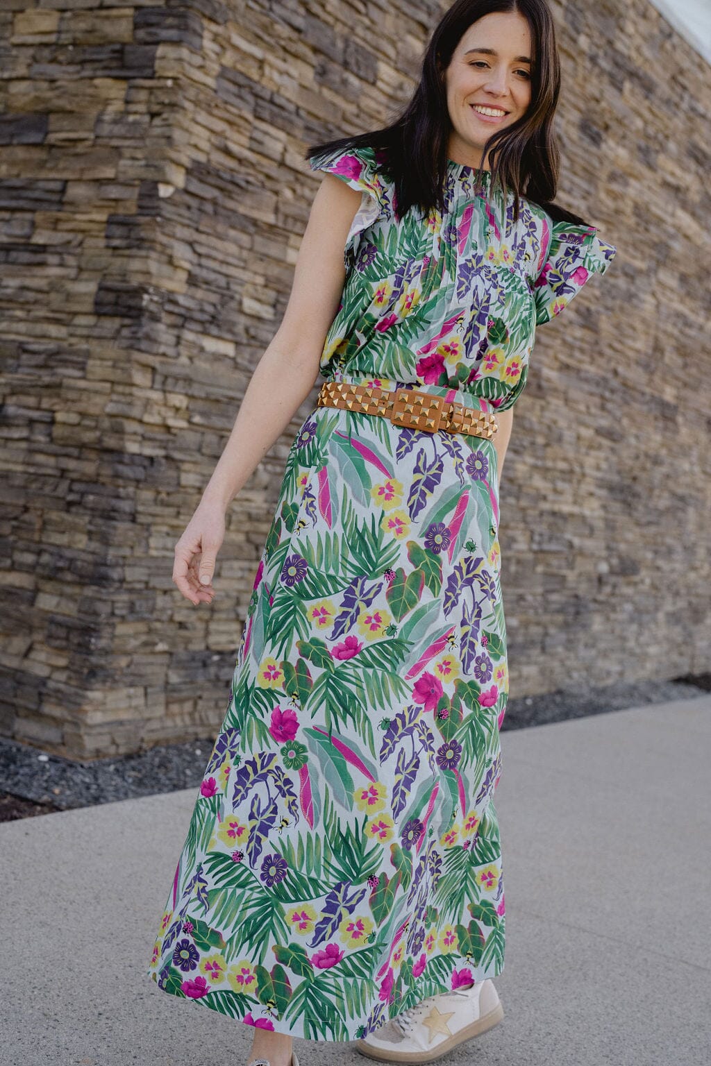 Eloise Top in Garden Party