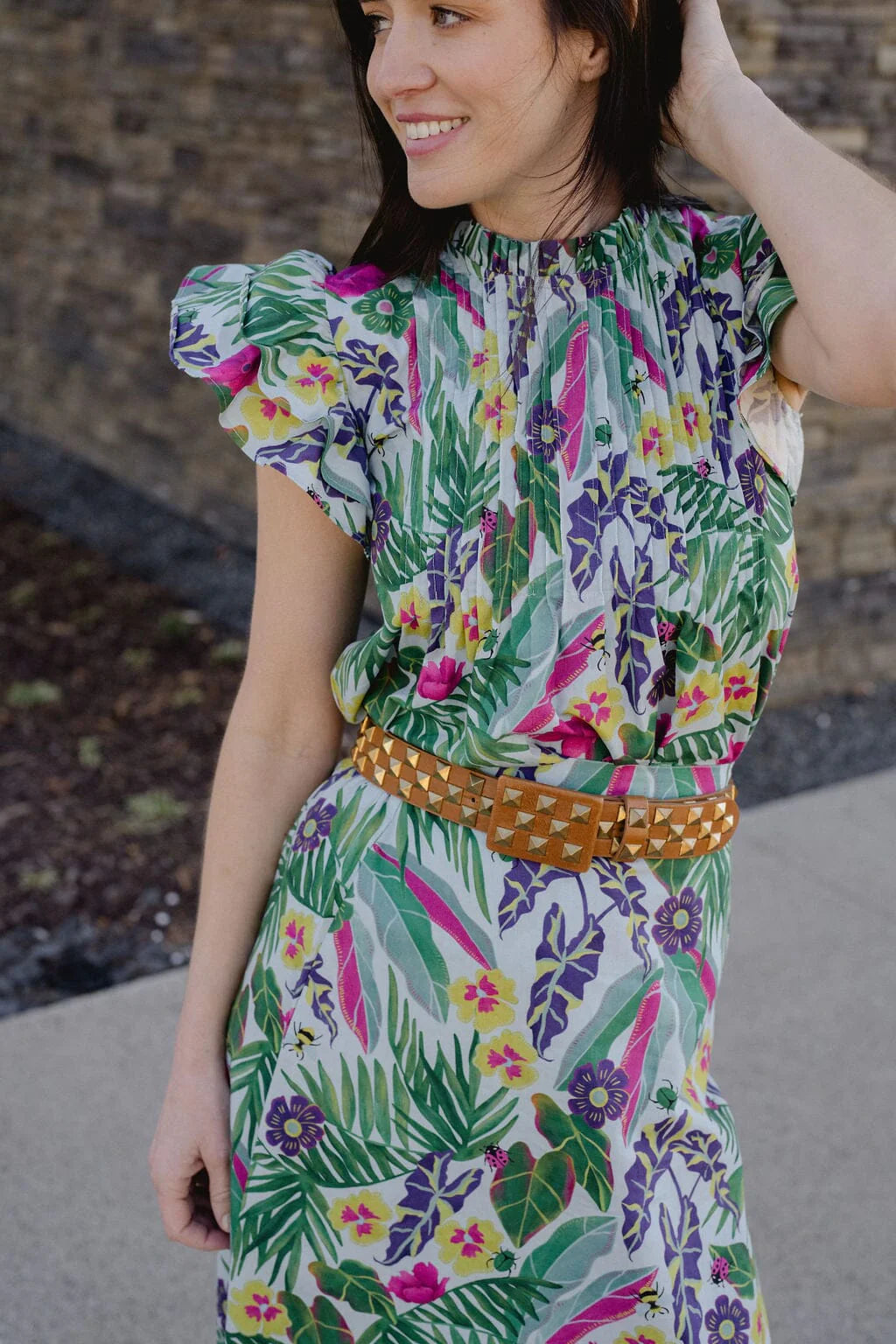 Eloise Top in Garden Party