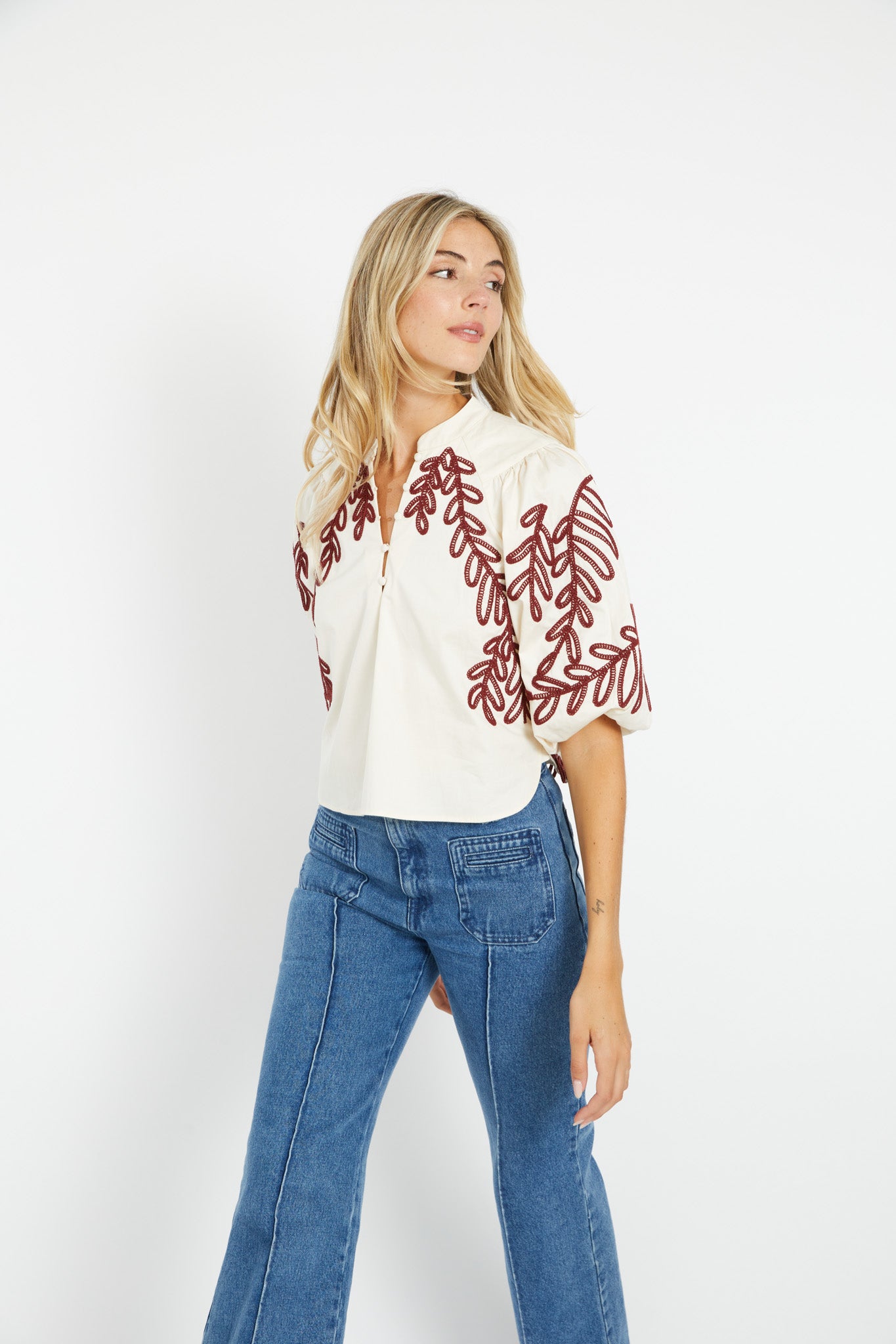Elodie Top in Chocolate