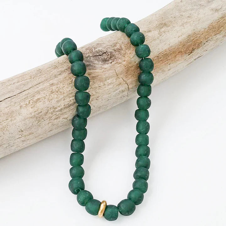 Glass Washer Necklace