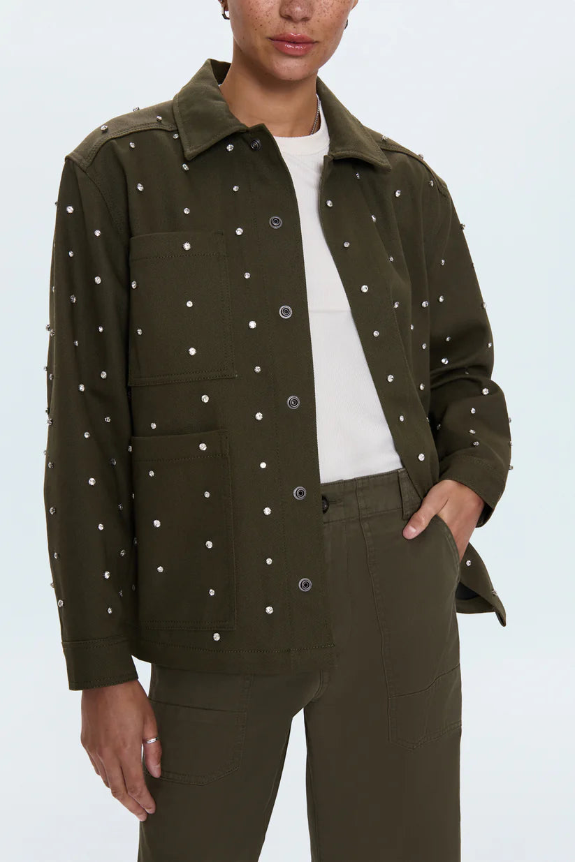 Cosette Relaxed Utility Jacket in Sycamore