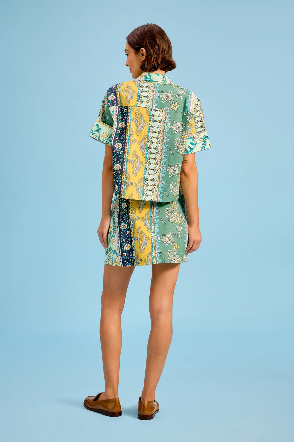 Club Shirt in Paisley Ribbon