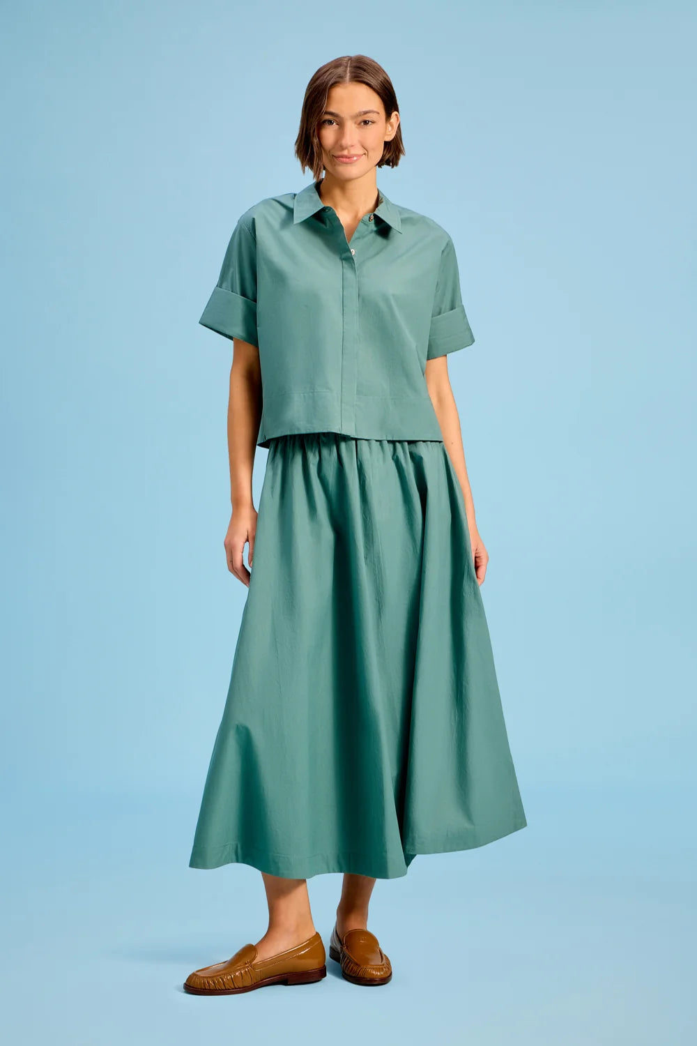 Club Shirt in Sage Brush