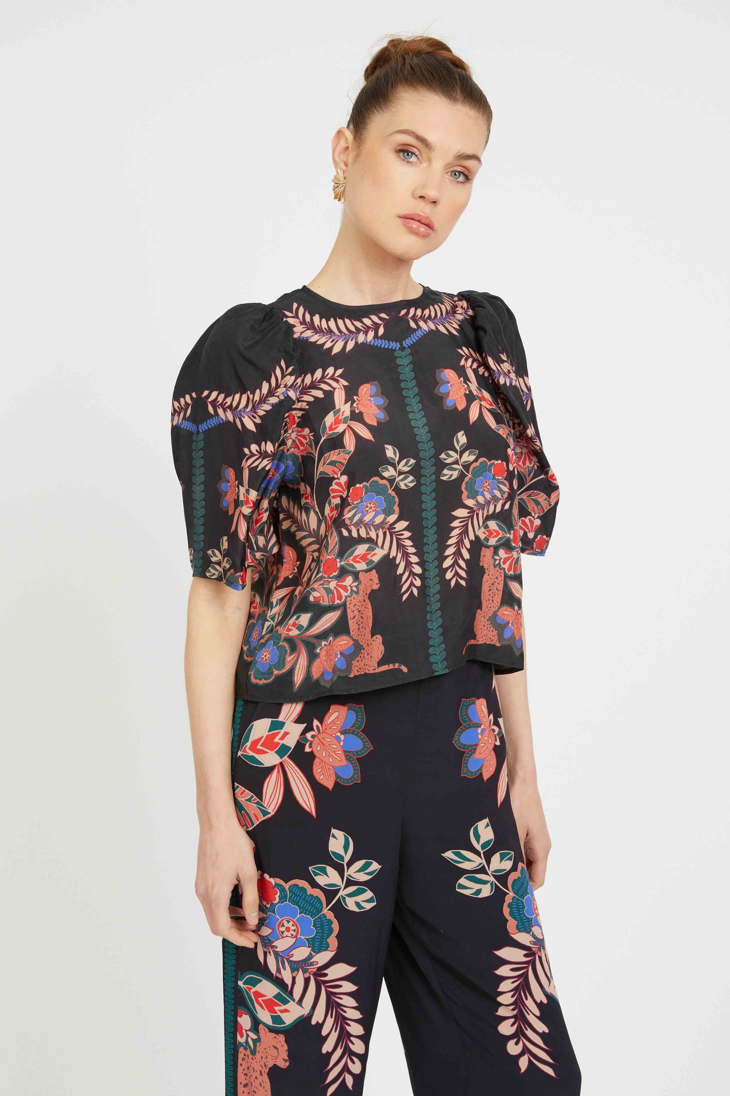 Robine Top in Zulu Prince Cheetah