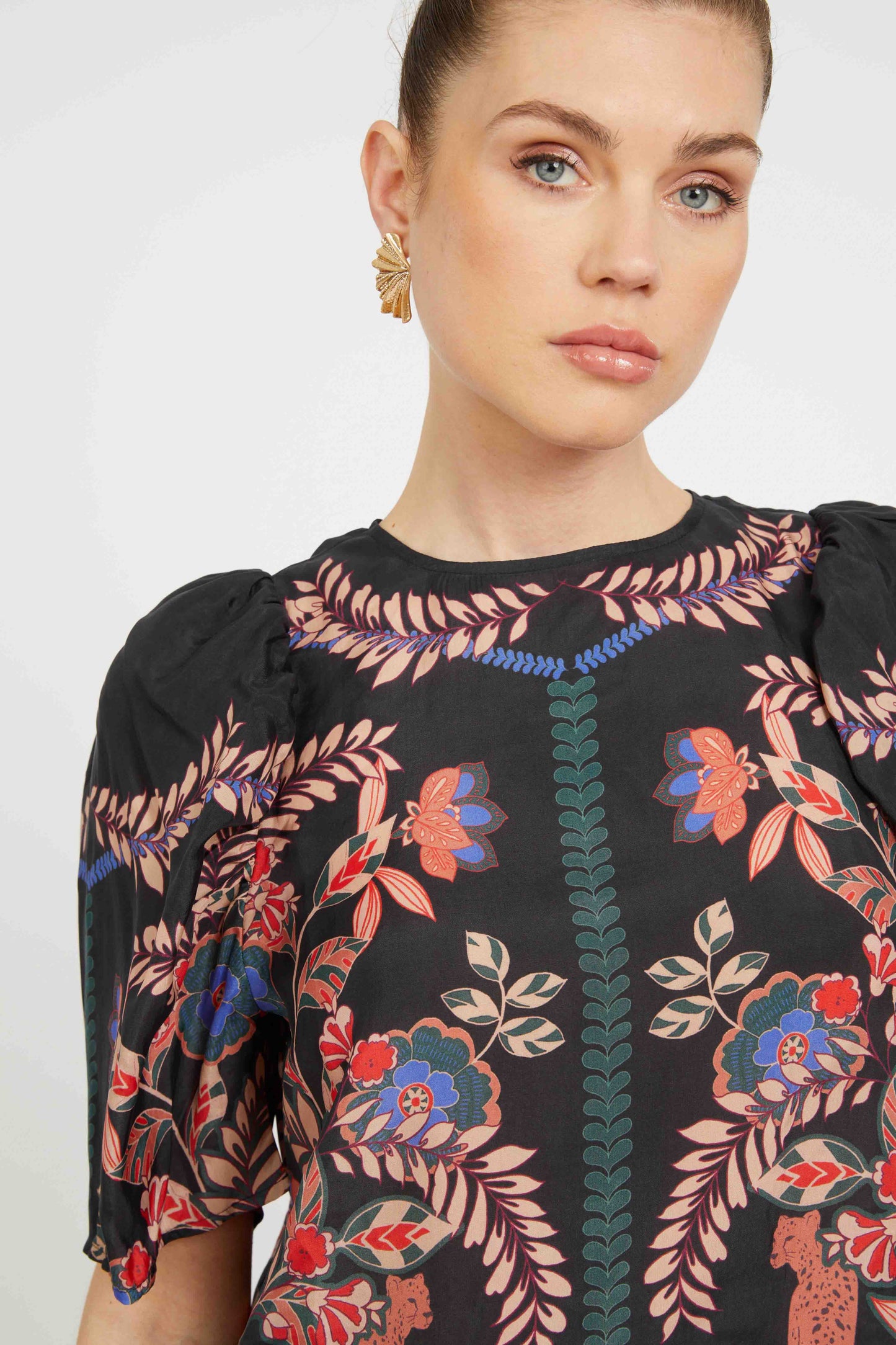 Robine Top in Zulu Prince Cheetah