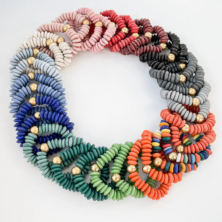 Heishi Clay Bracelets