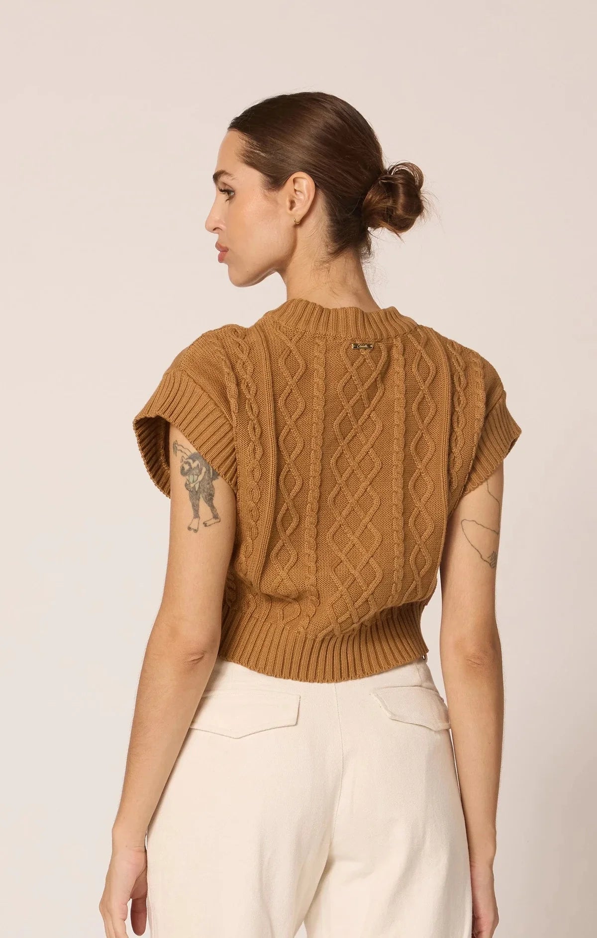 Gigi Sweater in Tan