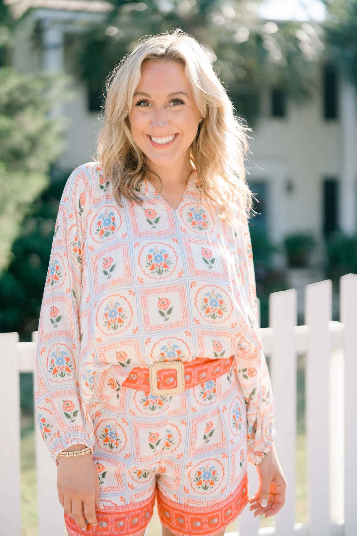 Ciella Blouse in Perennial Blooms