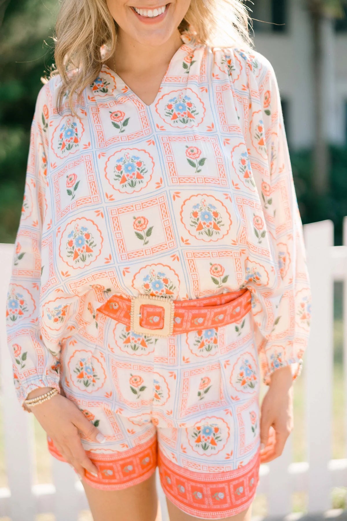 Ciella Blouse in Perennial Blooms