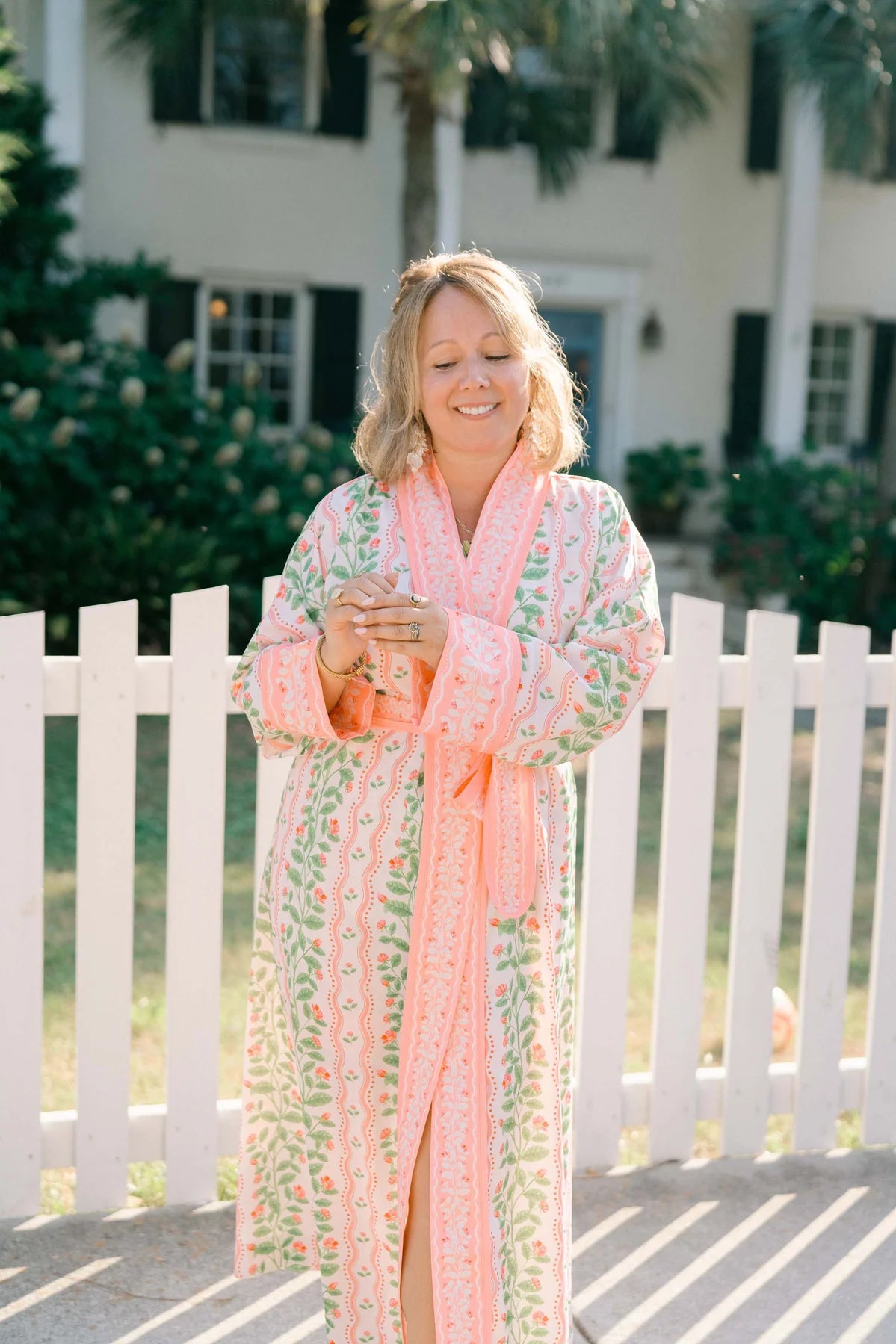 Amora Duster in Rose Garden