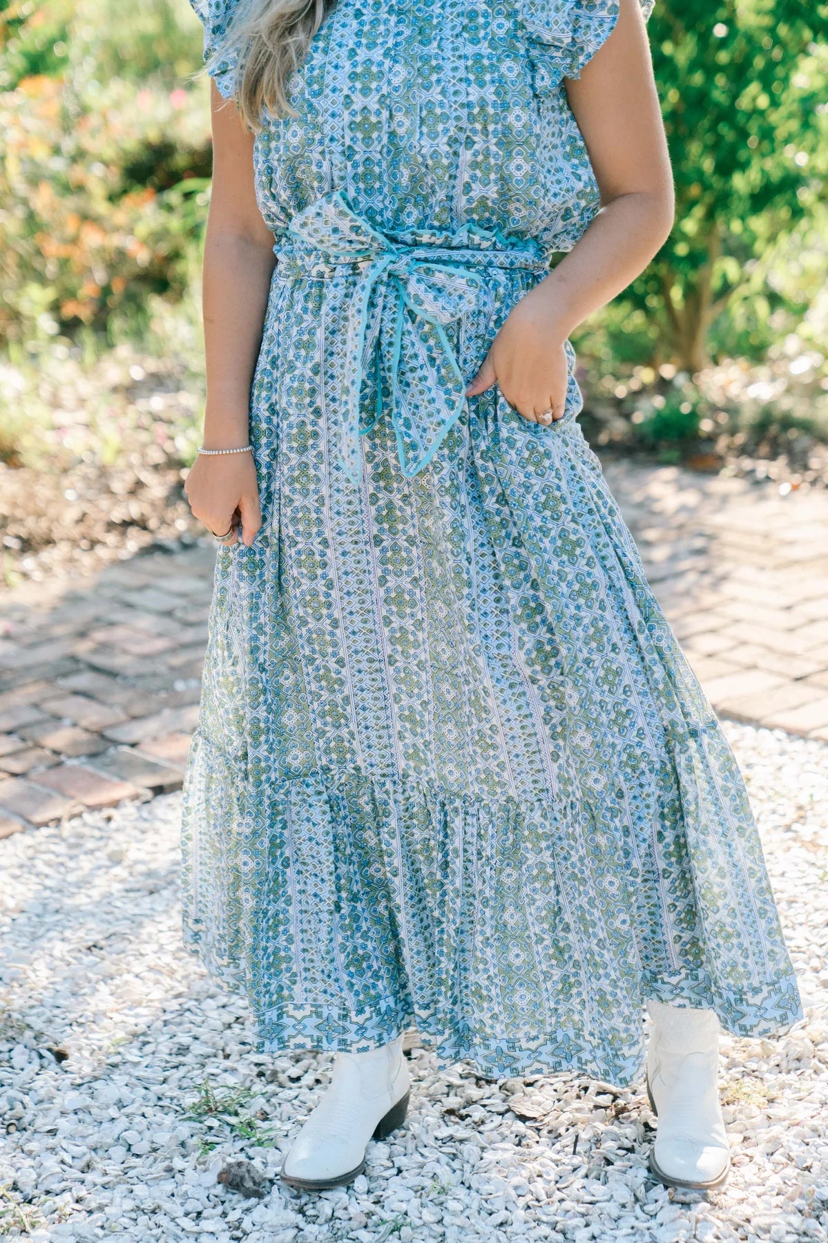 Addison Skirt in Overcast