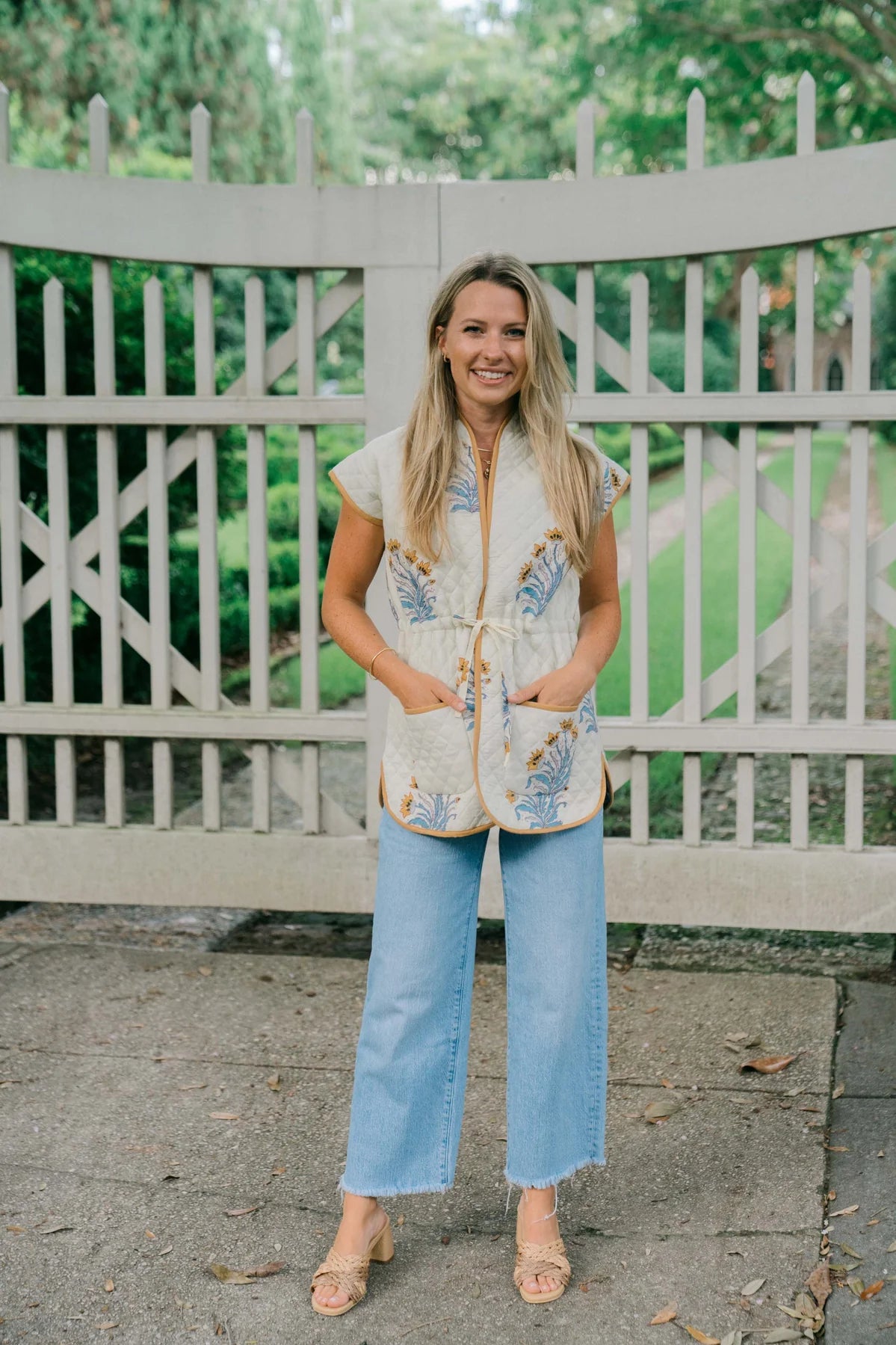 Brynn Vest in Willow