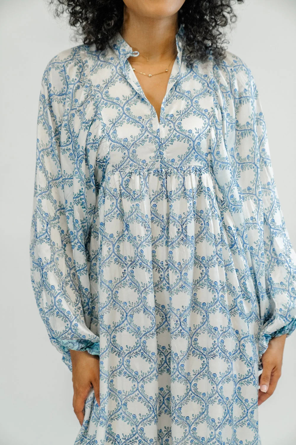Cassia Maxi Dress in Acacia