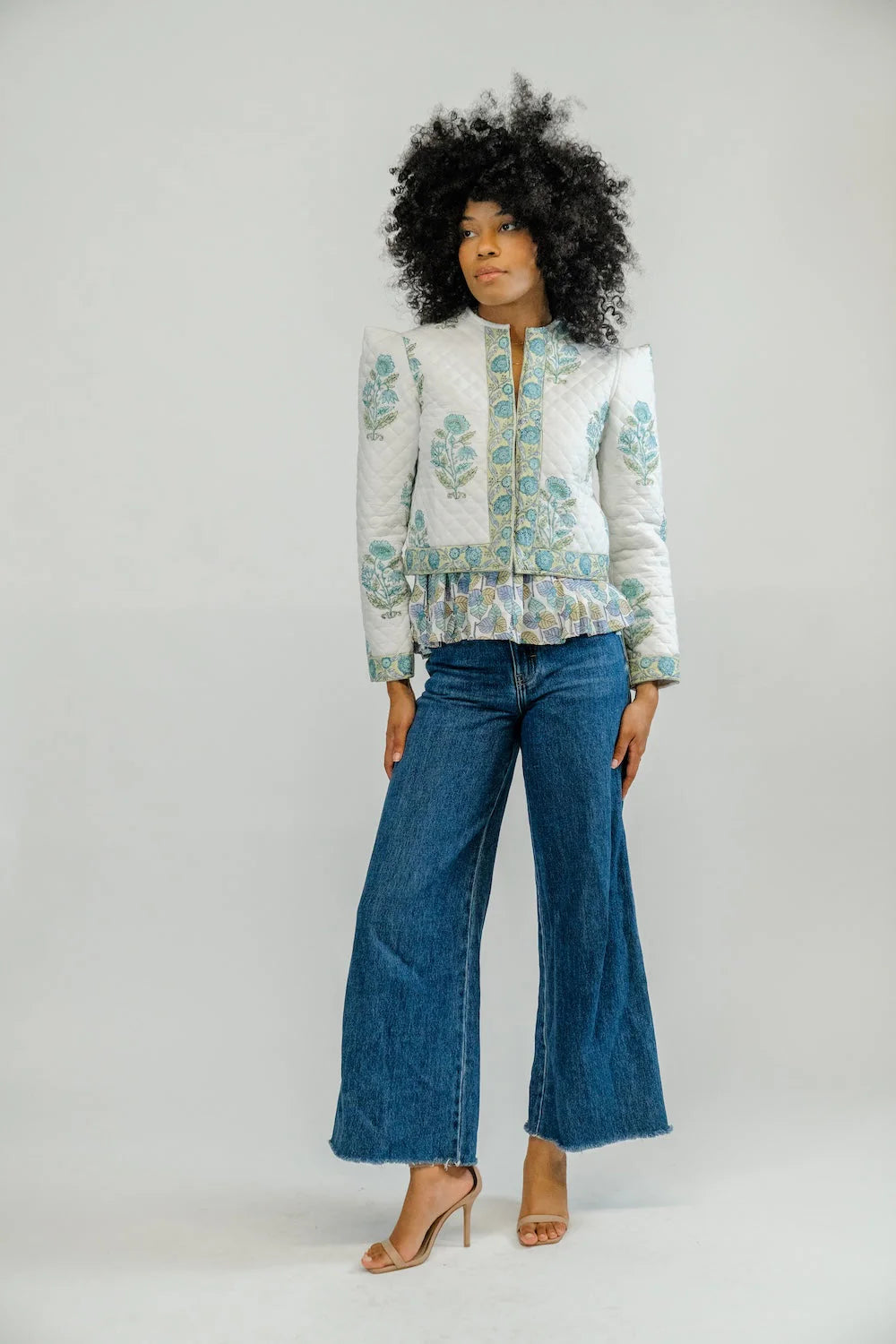 Giselle Jacket in Flora