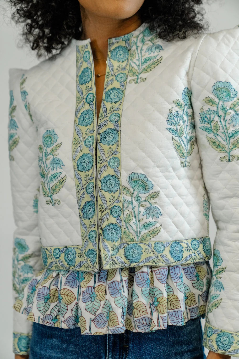 Giselle Jacket in Flora