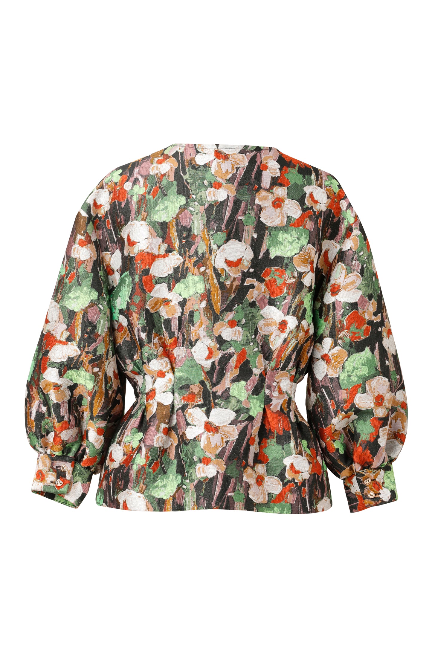 Kiki Blouse in Green Flash