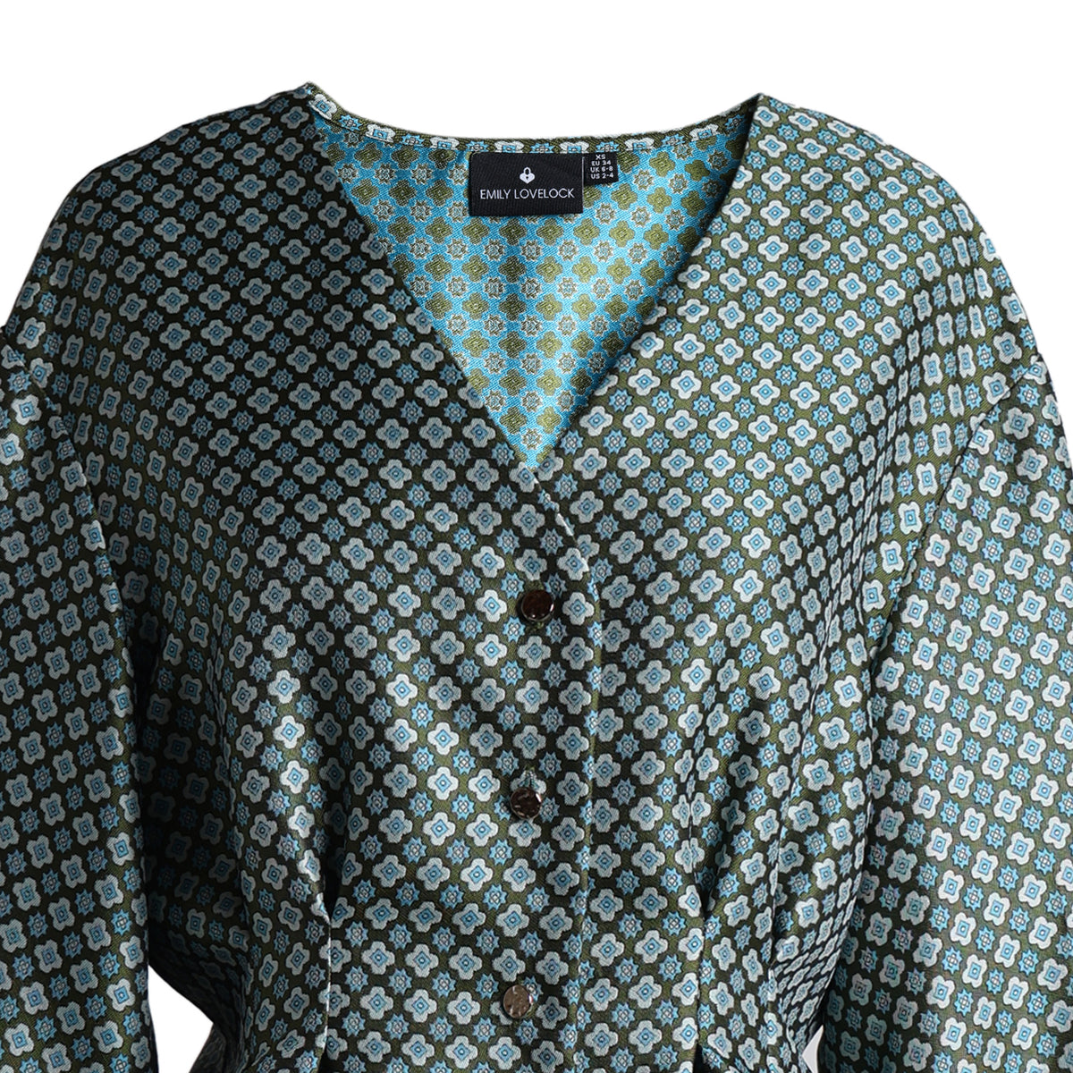 Kiki Blouse in Grasshopper
