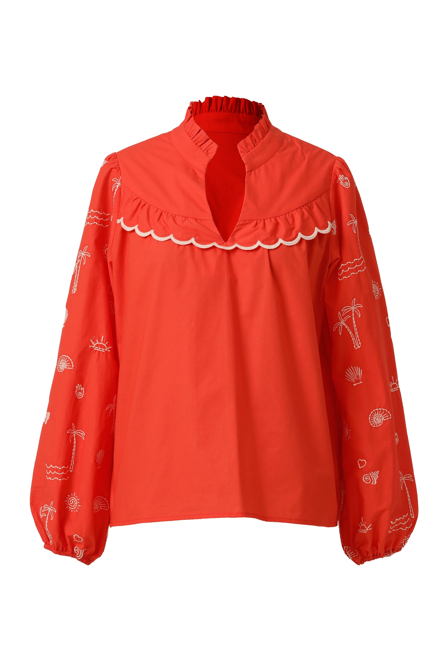 Candice Top in Flame Scarlet