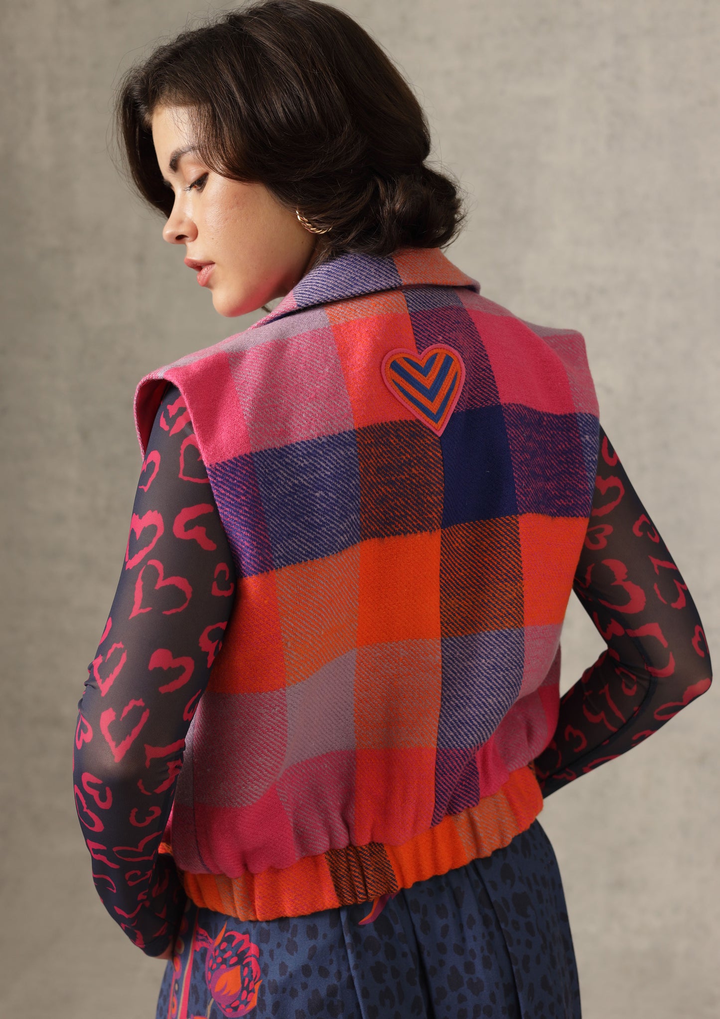 Kim Vest in Crimson