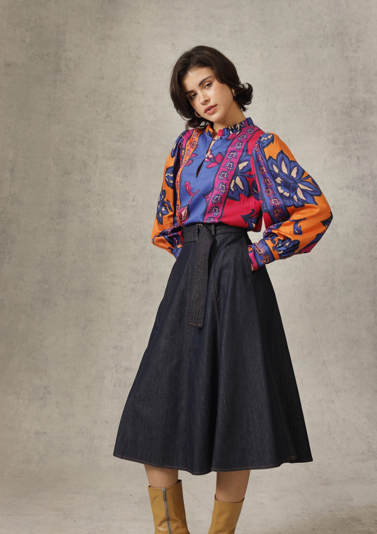 Layla Skirt in Blue
